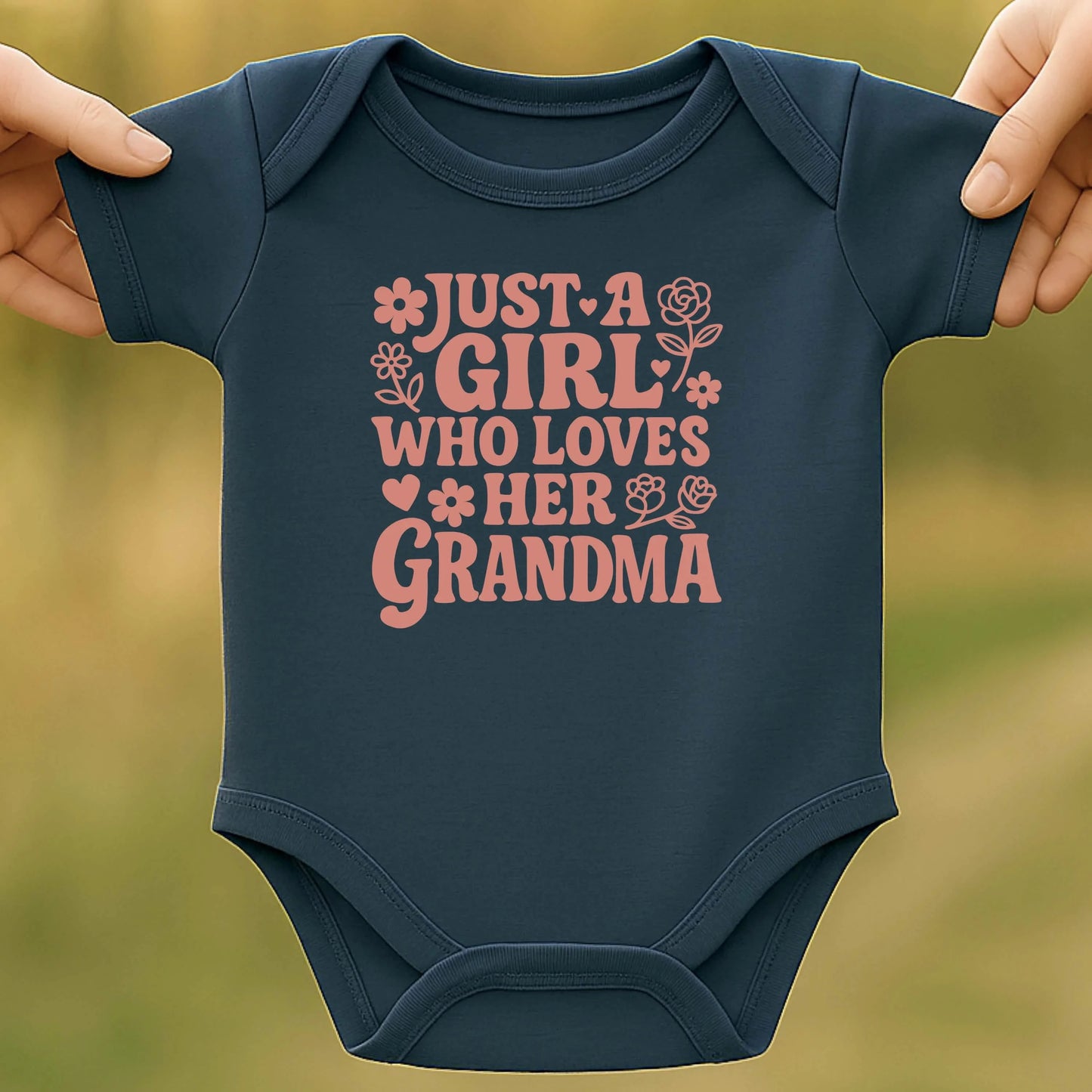 Love Blooms Baby Bodysuit