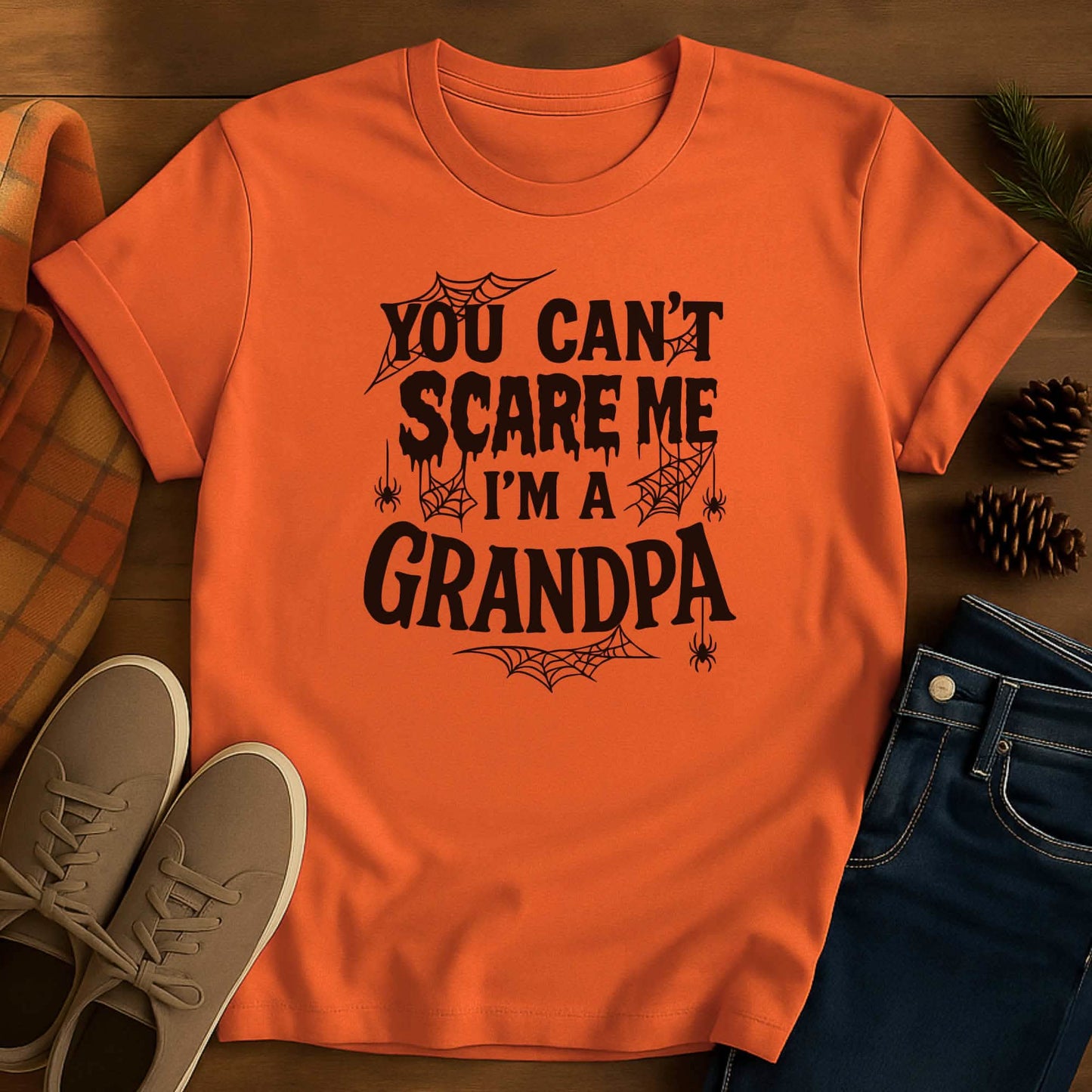 Fearless Grandpa Halloween T-Shirt