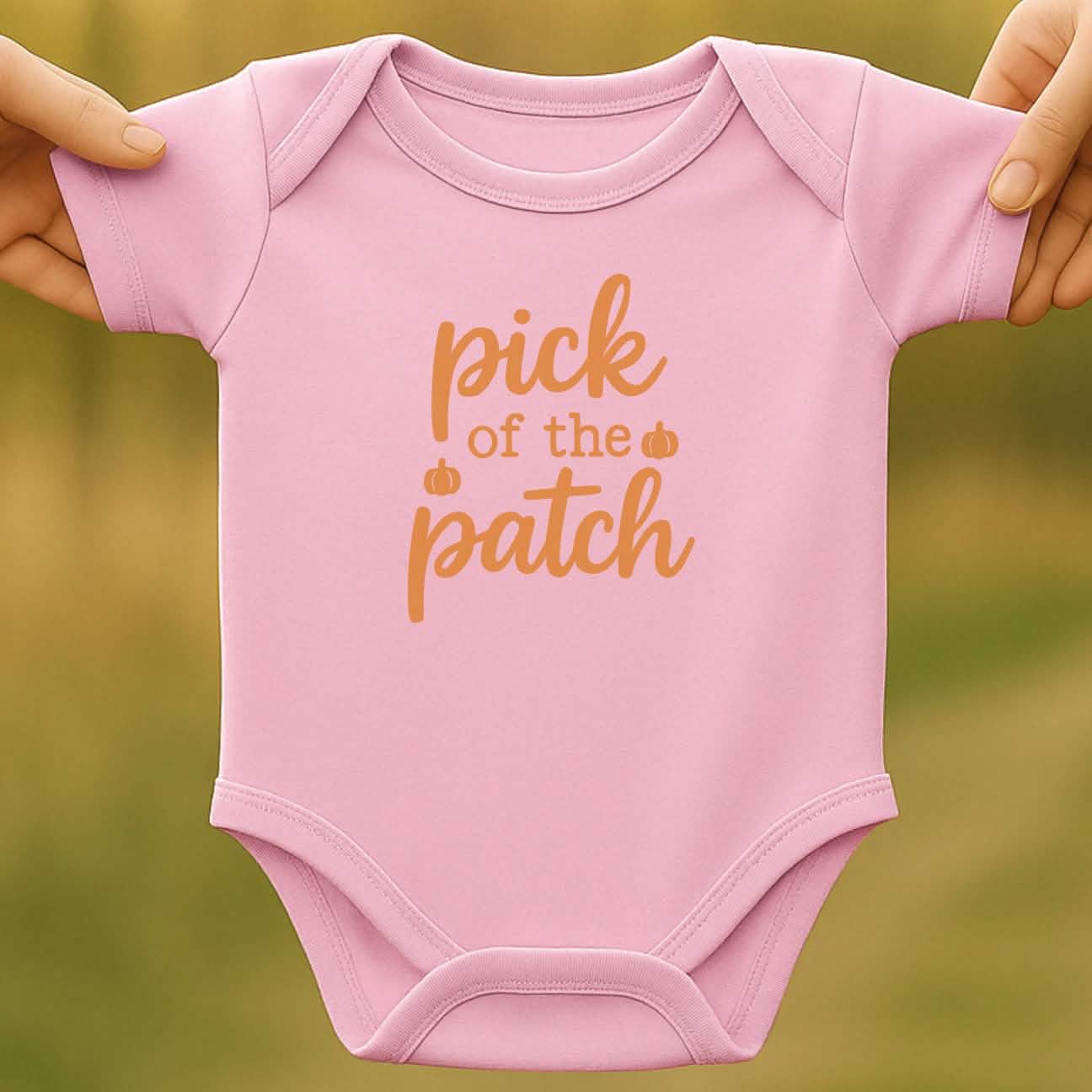 Patch Pick Baby Halloween Bodysuit