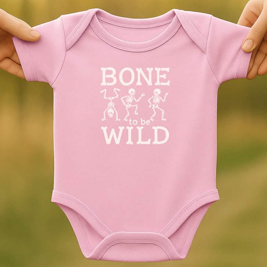 Bone Wild Baby Halloween Bodysuit