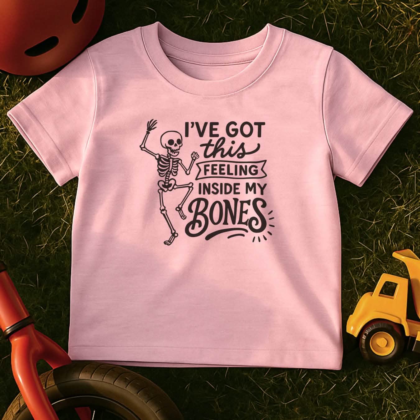 Inside Bones Toddler Halloween T-Shirt