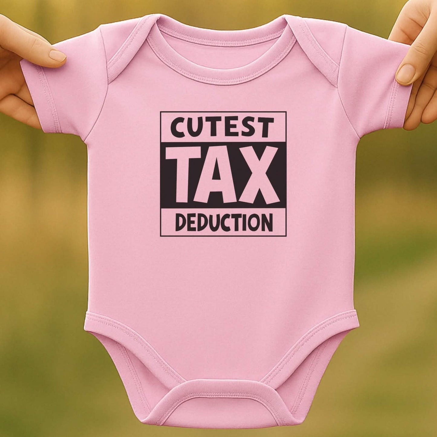 Tax Deduction Baby Bodysuit