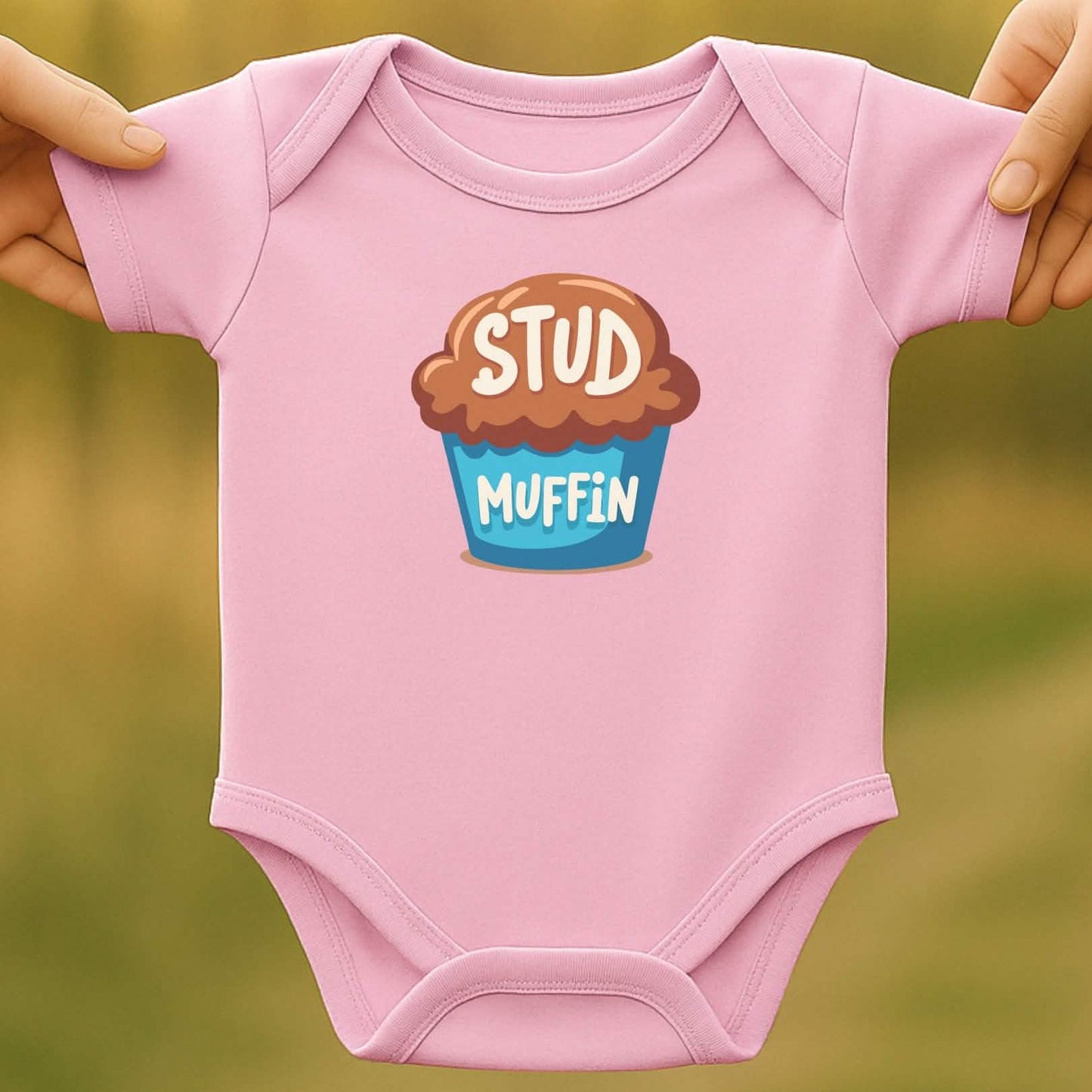 Stud Muffin Baby Bodysuit