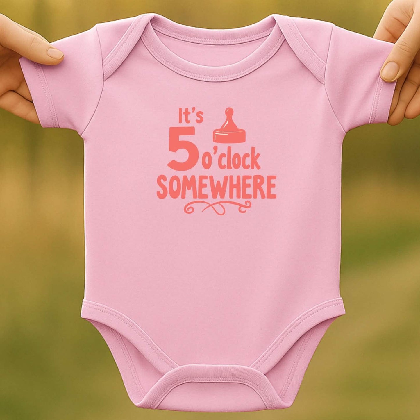 Bottle Time Baby Bodysuit
