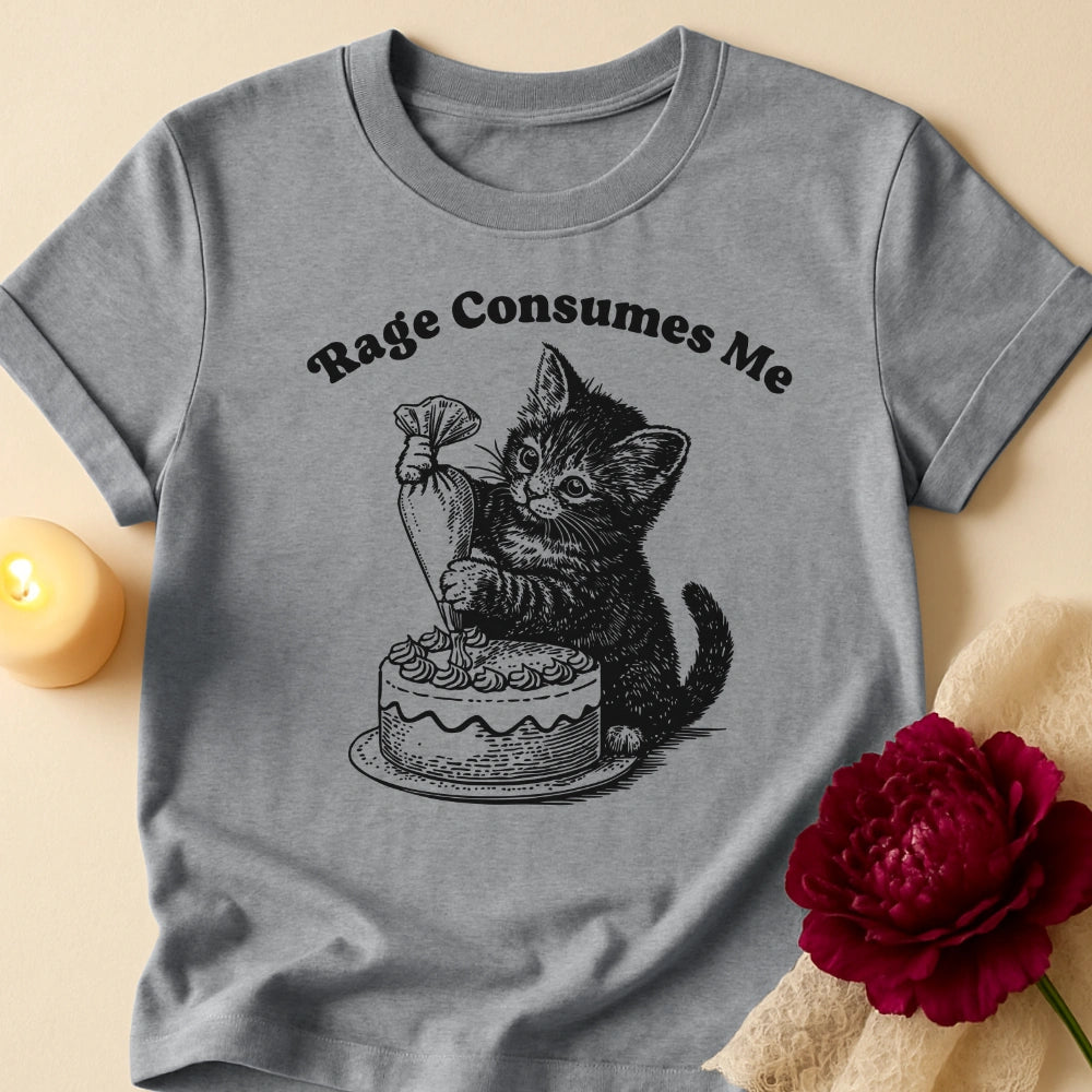 Rage Cat Grandma T-Shirt