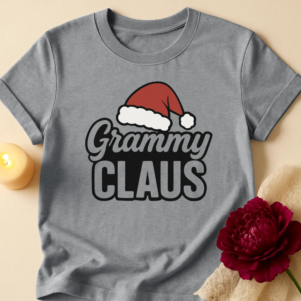 Grammy Claus Grandma Christmas T-Shirt