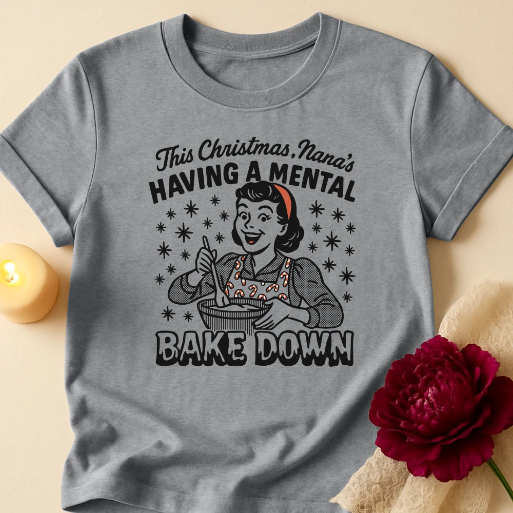 Bake Down Grandma Christmas T-Shirt
