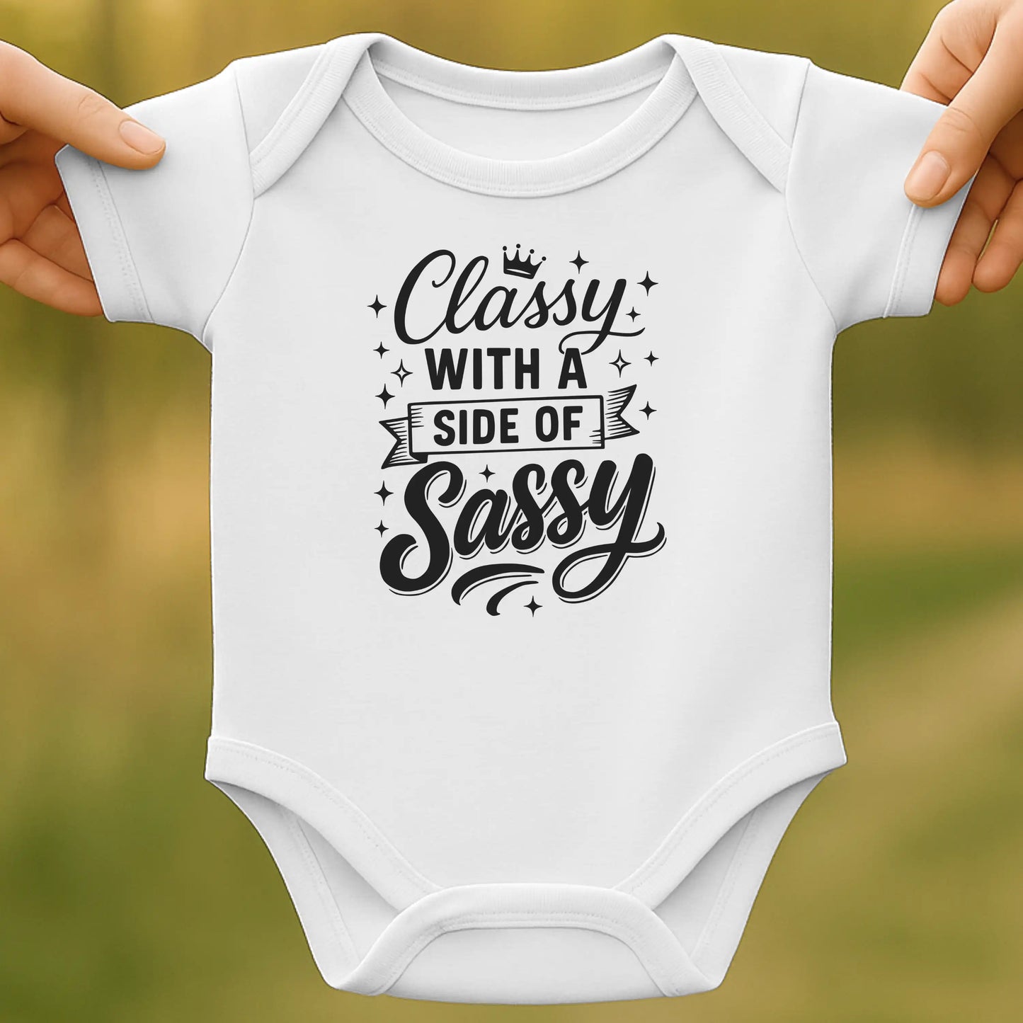 Sassy Class Baby Bodysuit