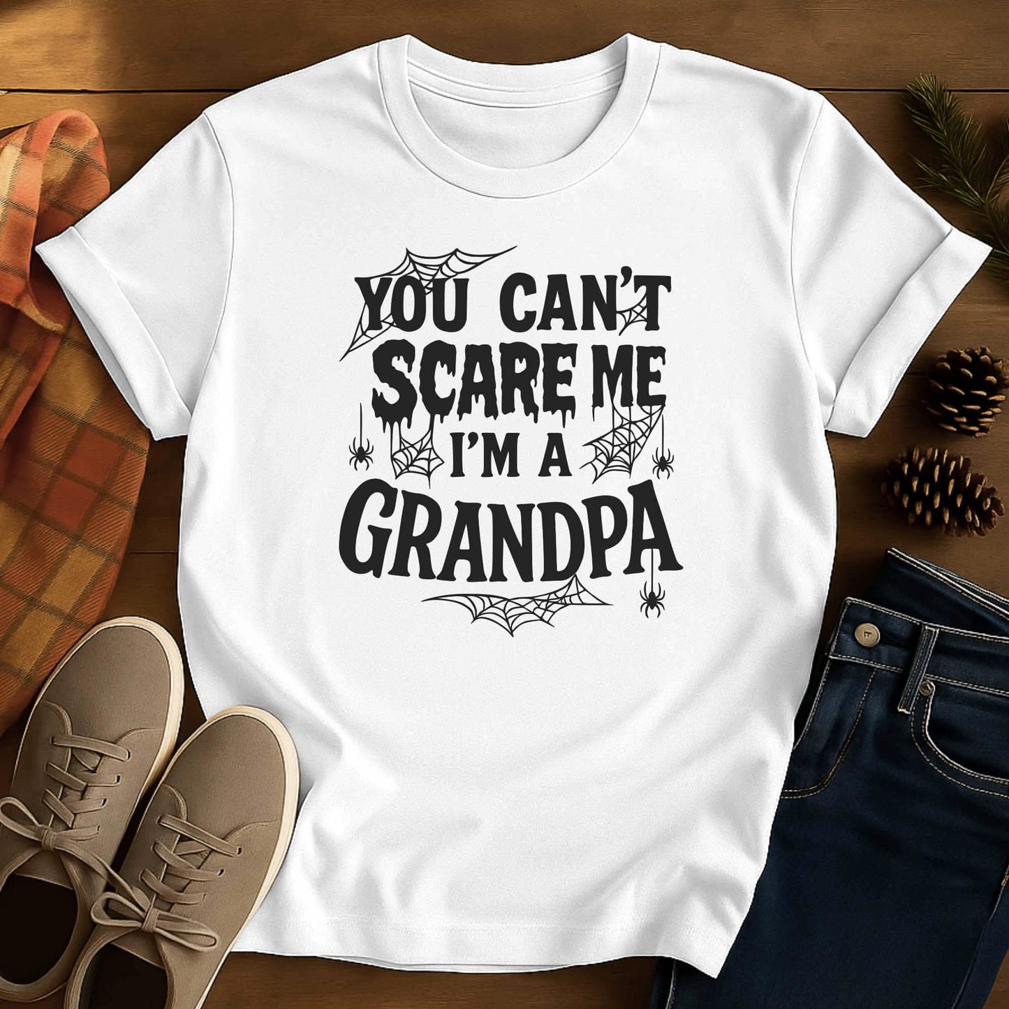 Fearless Grandpa Halloween T-Shirt
