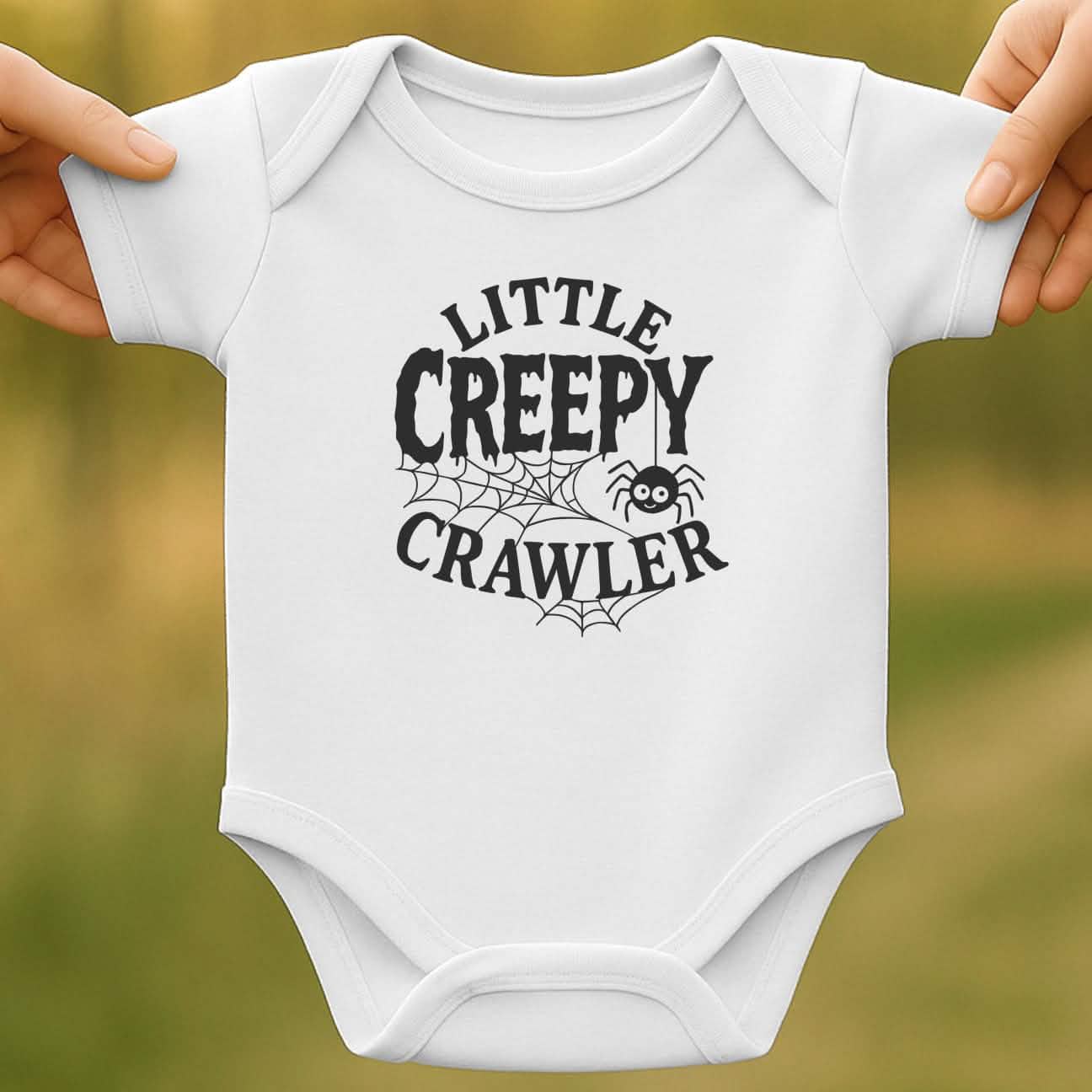 Creepy Crawler Baby Halloween Bodysuit
