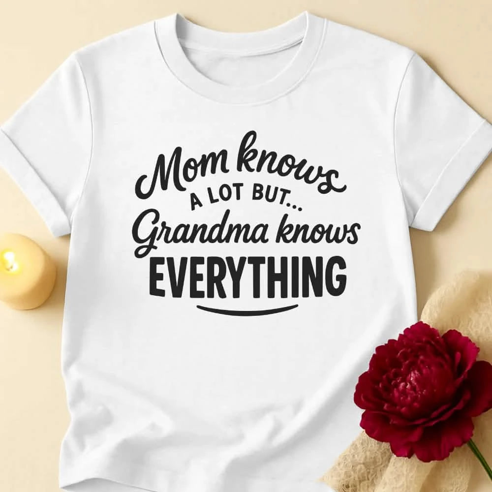 Knows Everything Grandma T-Shirt