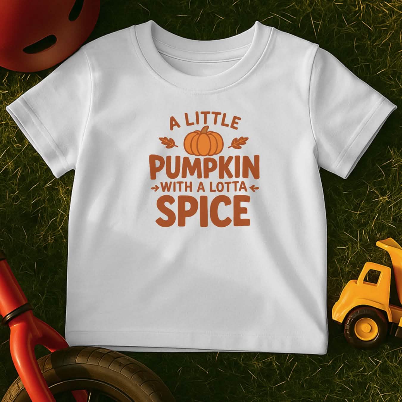 Pumpkin Spice Toddler Halloween T-Shirt