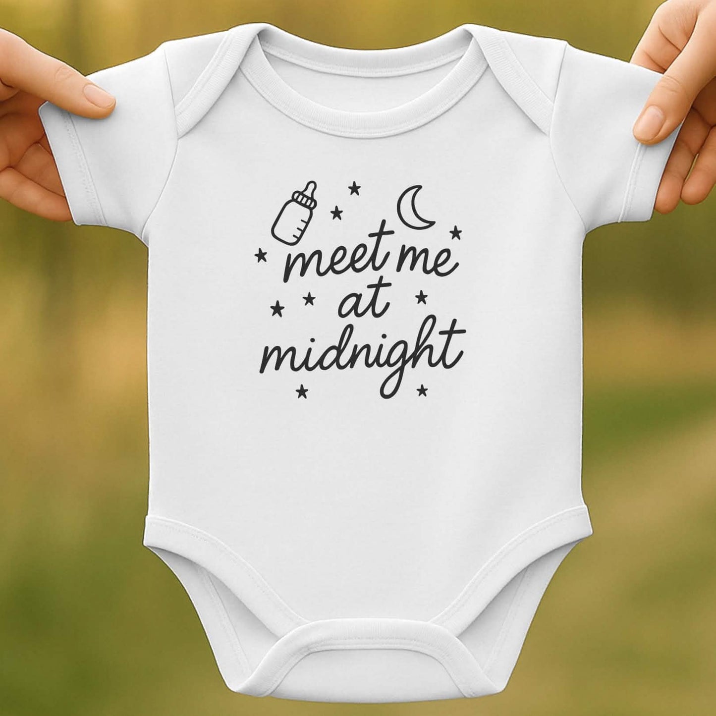 Midnight Meet Baby Bodysuit