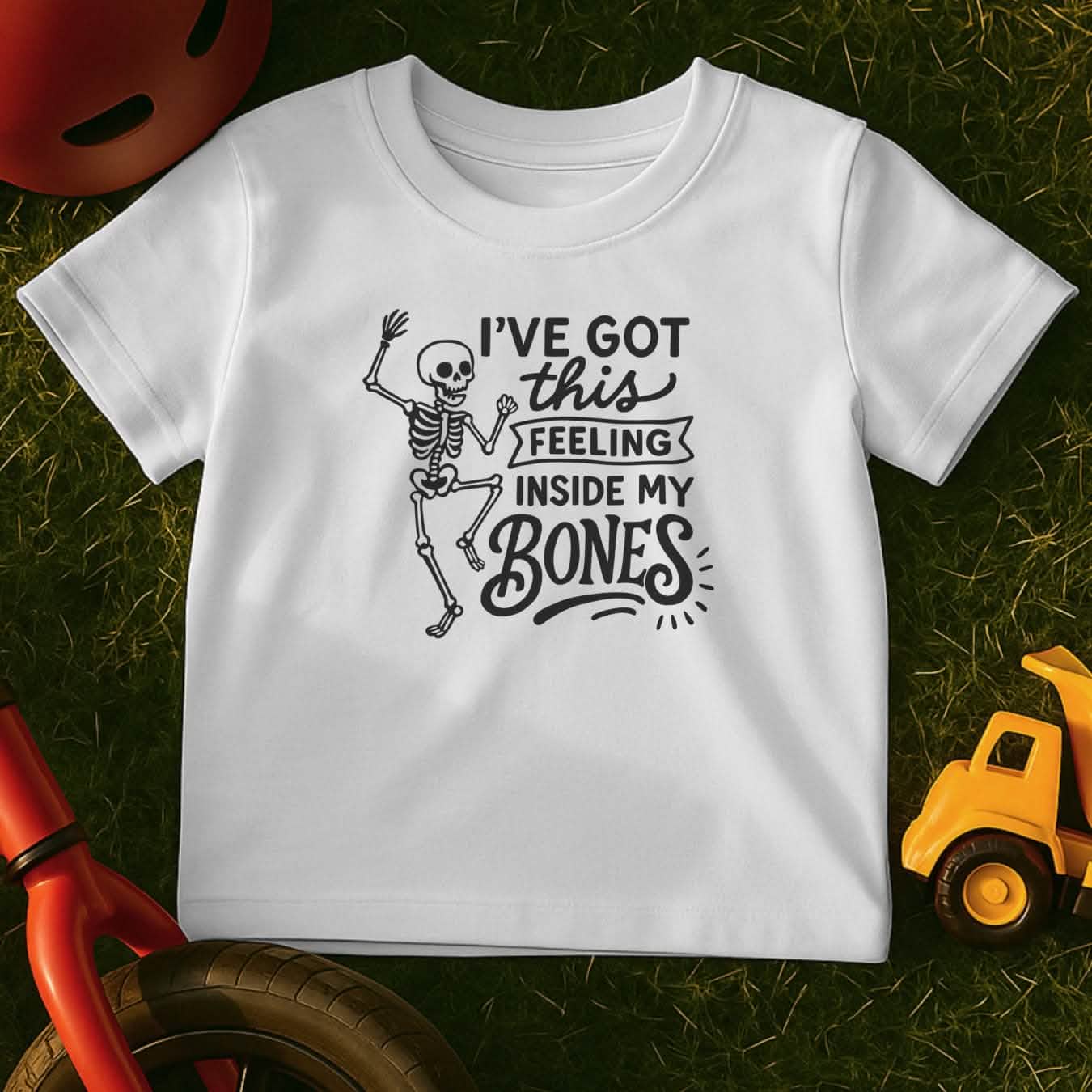 Inside Bones Toddler Halloween T-Shirt