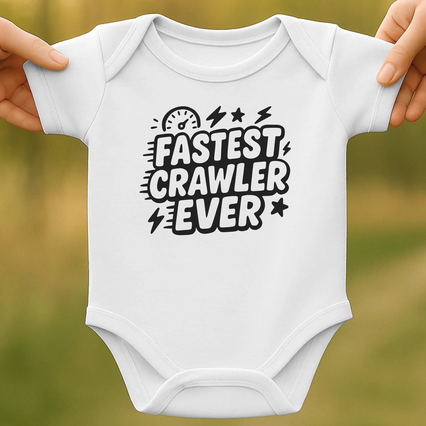 Fastest Crawler Baby Bodysuit