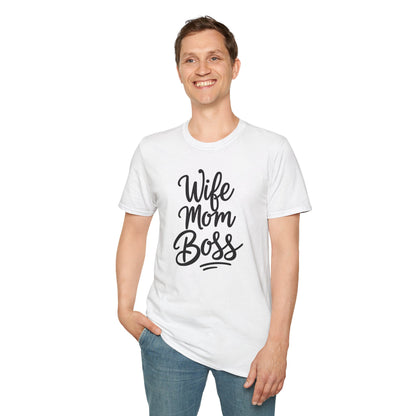 Mom Wife Boss T-Shirt