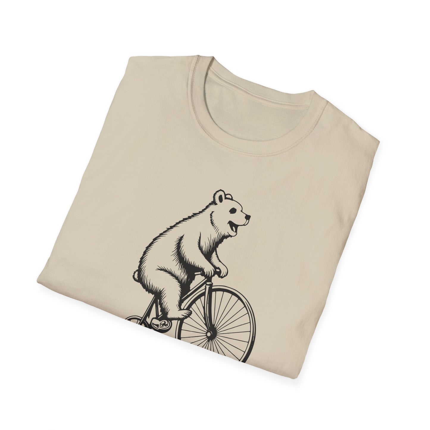 Dad Papa Bear Bicycle T-Shirt