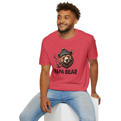 Dad Papa Bear Pipe T-Shirt