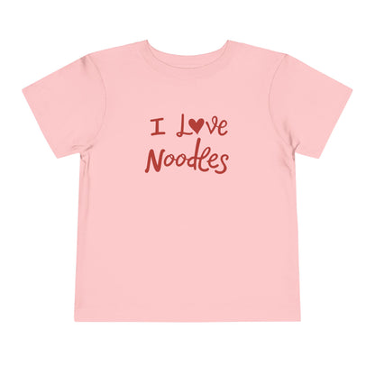 Toddler Love Noodles T-Shirt