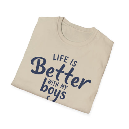 Mom Better With Boys T-Shirt