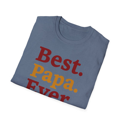 Dad Best Papa T-Shirt