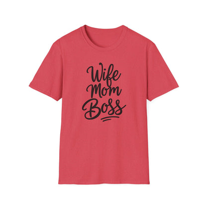 Mom Wife Boss T-Shirt