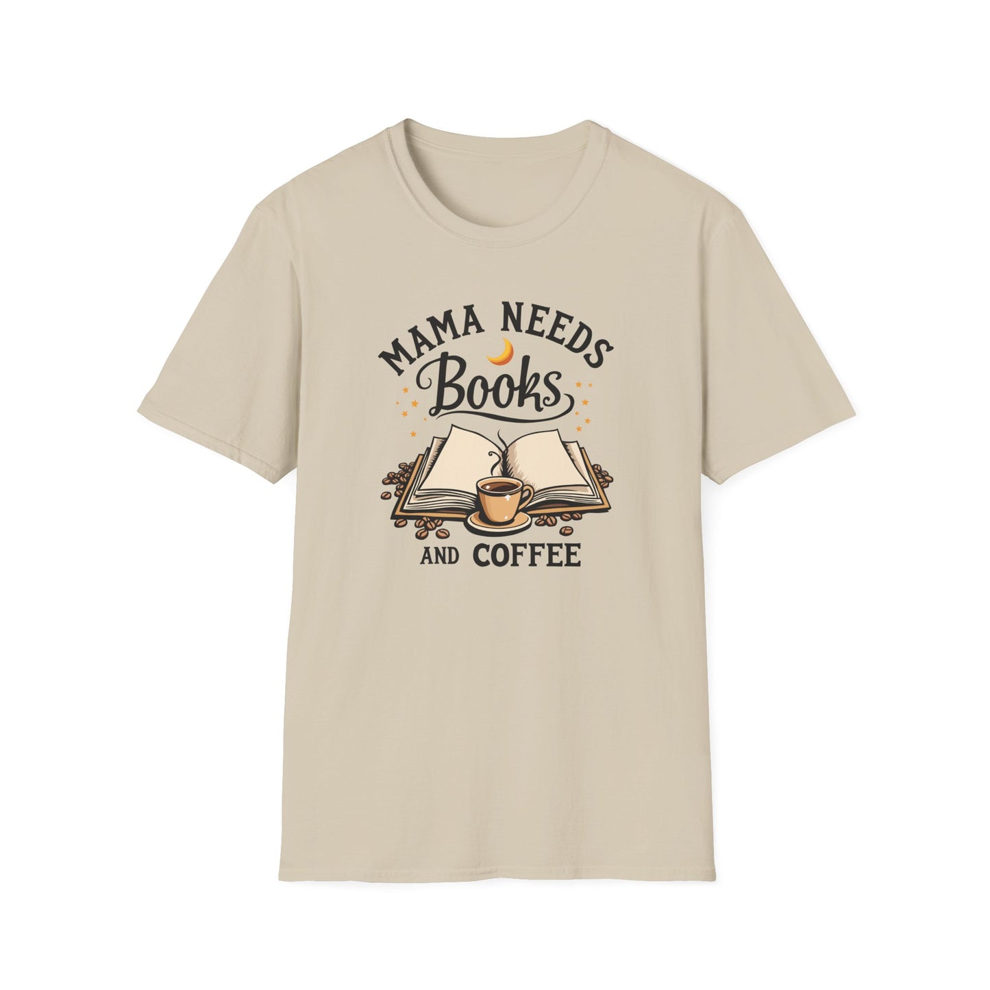 Mom Books Coffee T-Shirt