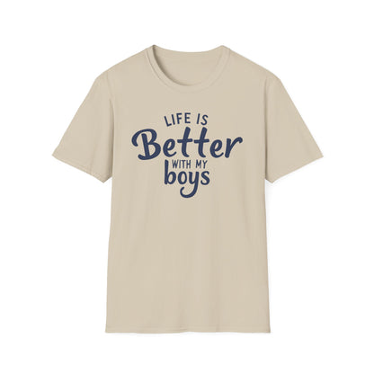 Mom Better With Boys T-Shirt