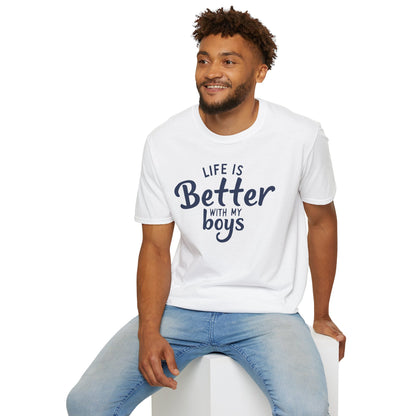 Mom Better With Boys T-Shirt