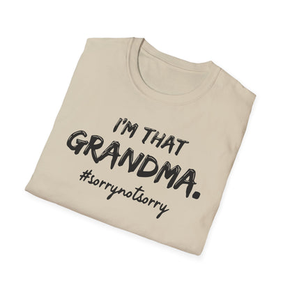 Grandma Not Sorry T-Shirt