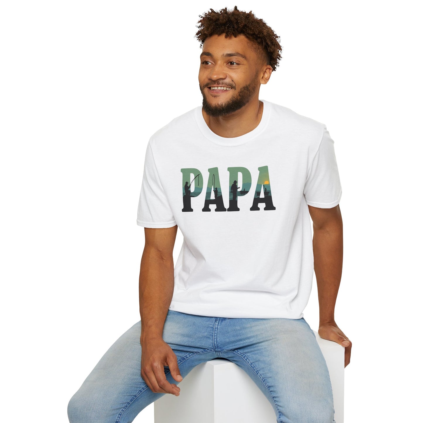 Dad Papa Fish Ver 1 T-Shirt