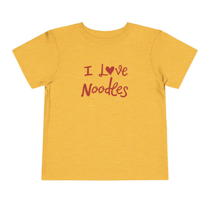 Toddler Love Noodles T-Shirt