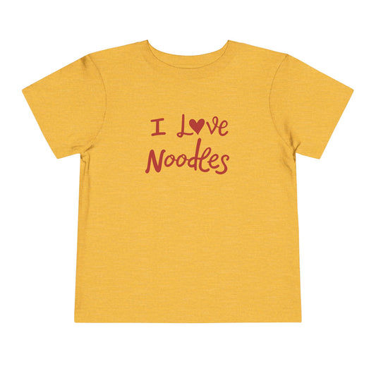 Toddler Love Noodles T-Shirt