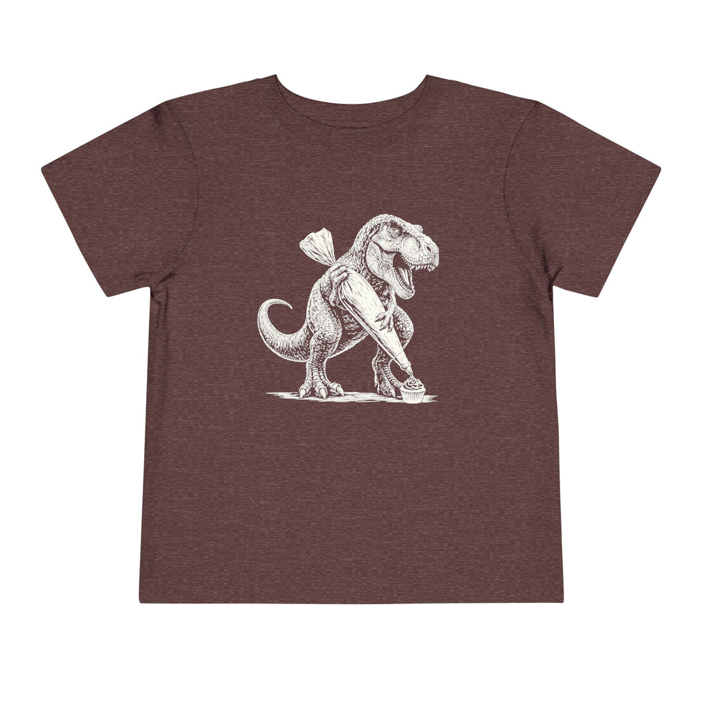 T-Rex Icing Cupcake Toddler Tee