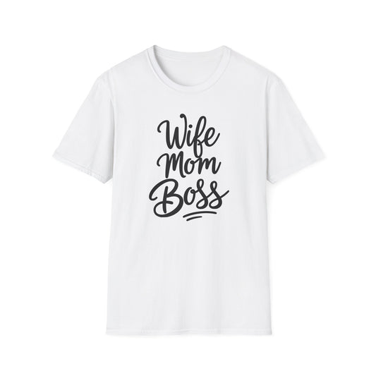 Mom Wife Boss T-Shirt