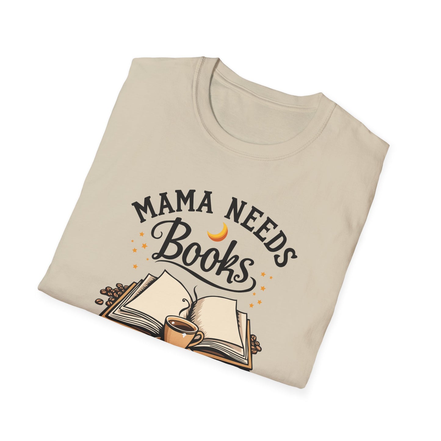 Mom Books Coffee T-Shirt