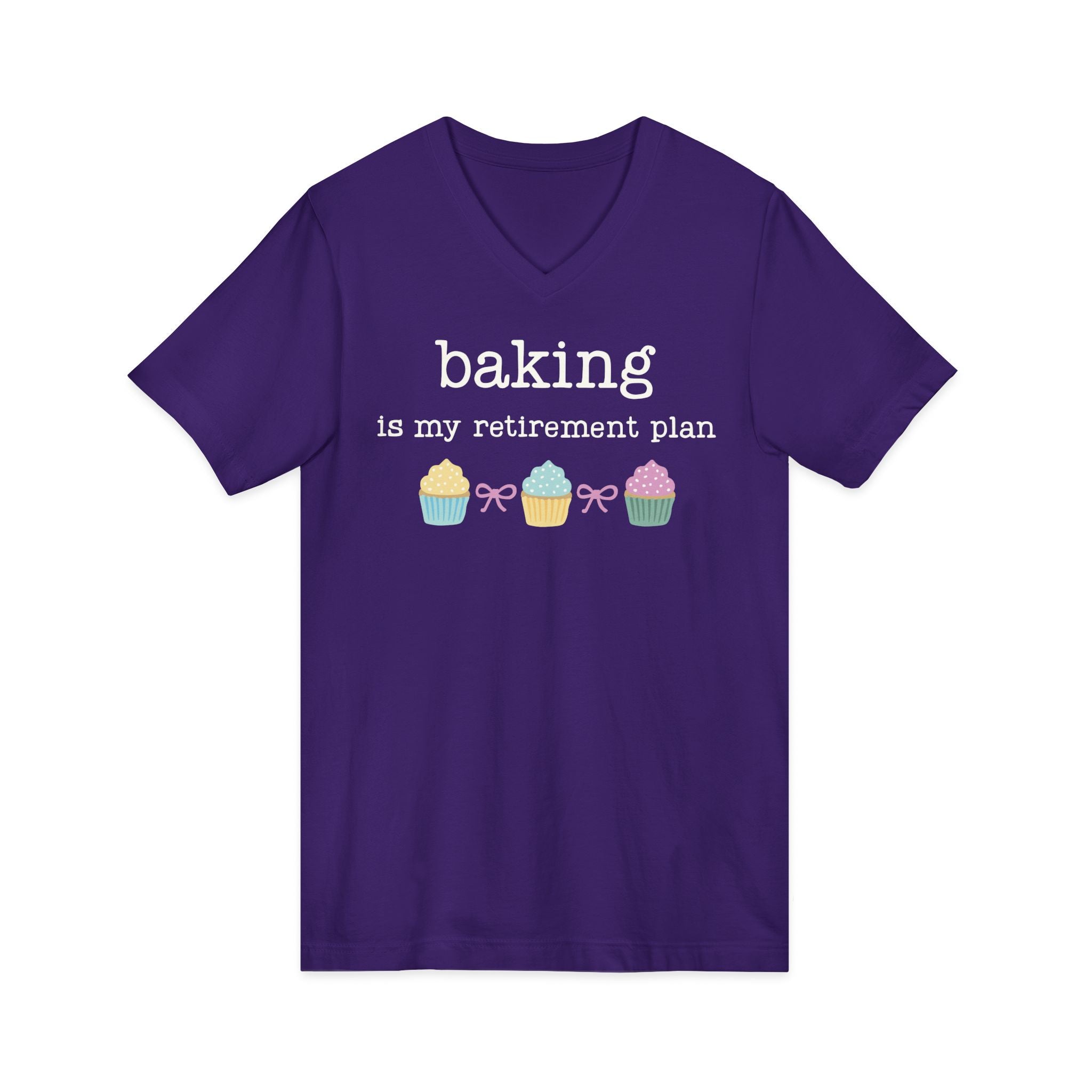 Retirement Plan V-Neck Tee