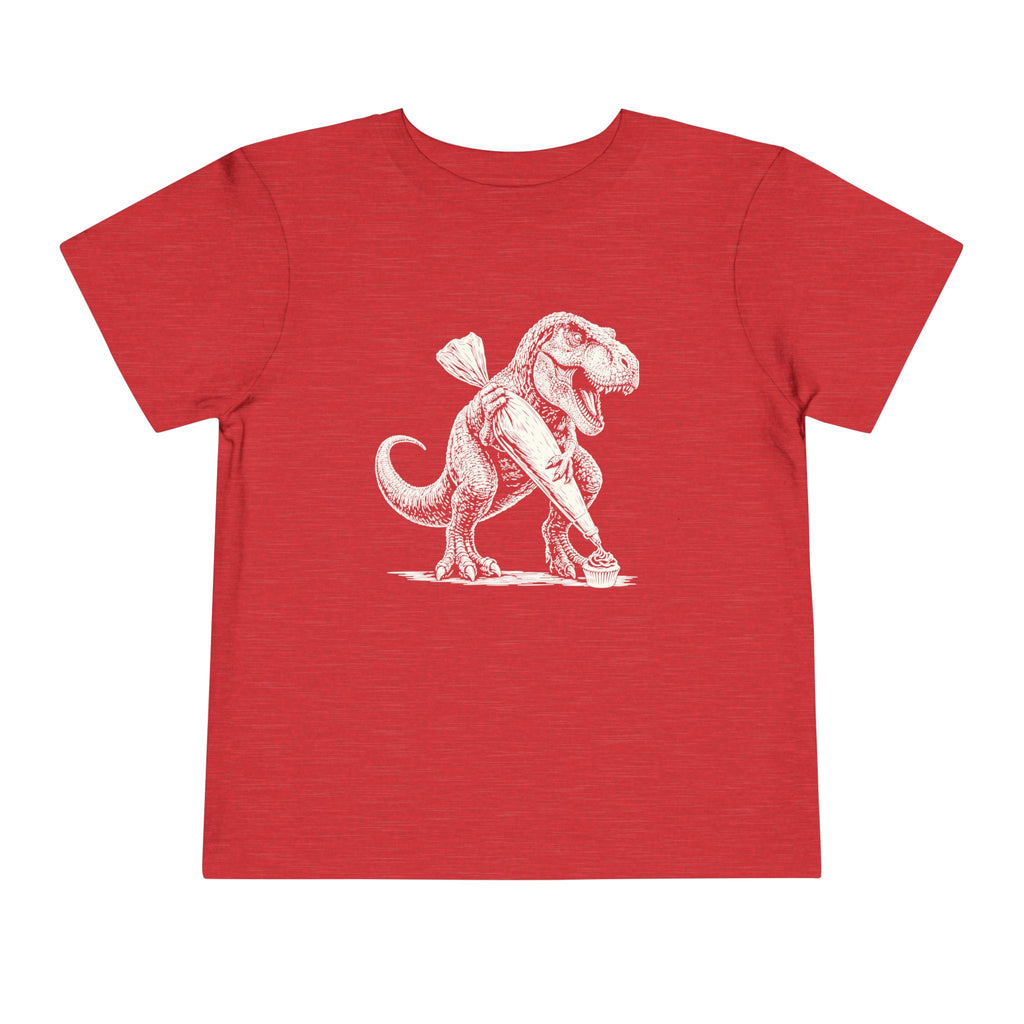 T-Rex Icing Cupcake Toddler Tee
