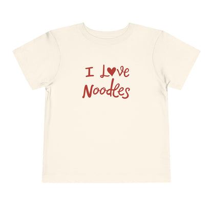 Toddler Love Noodles T-Shirt