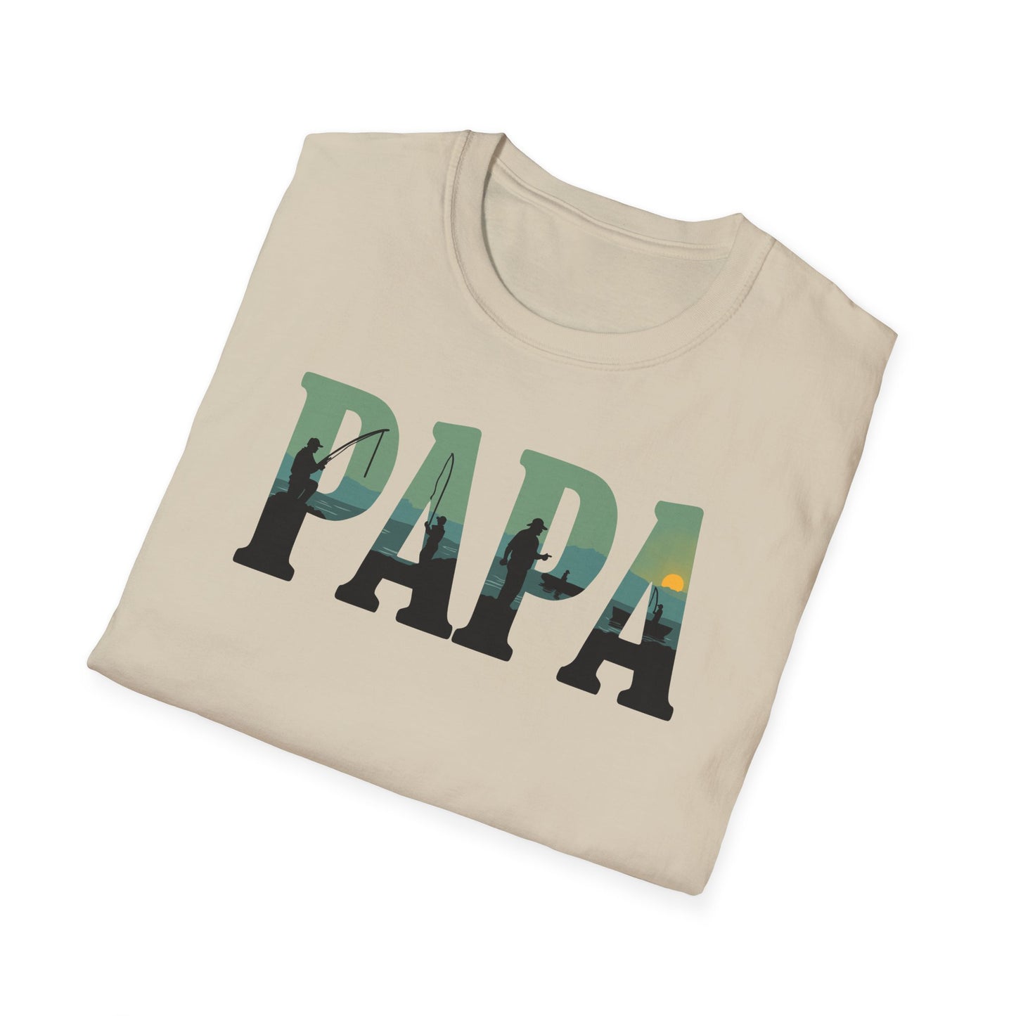 Dad Papa Fish Ver 1 T-Shirt