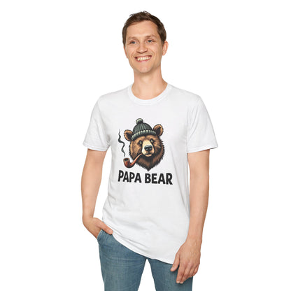 Dad Papa Bear Pipe T-Shirt