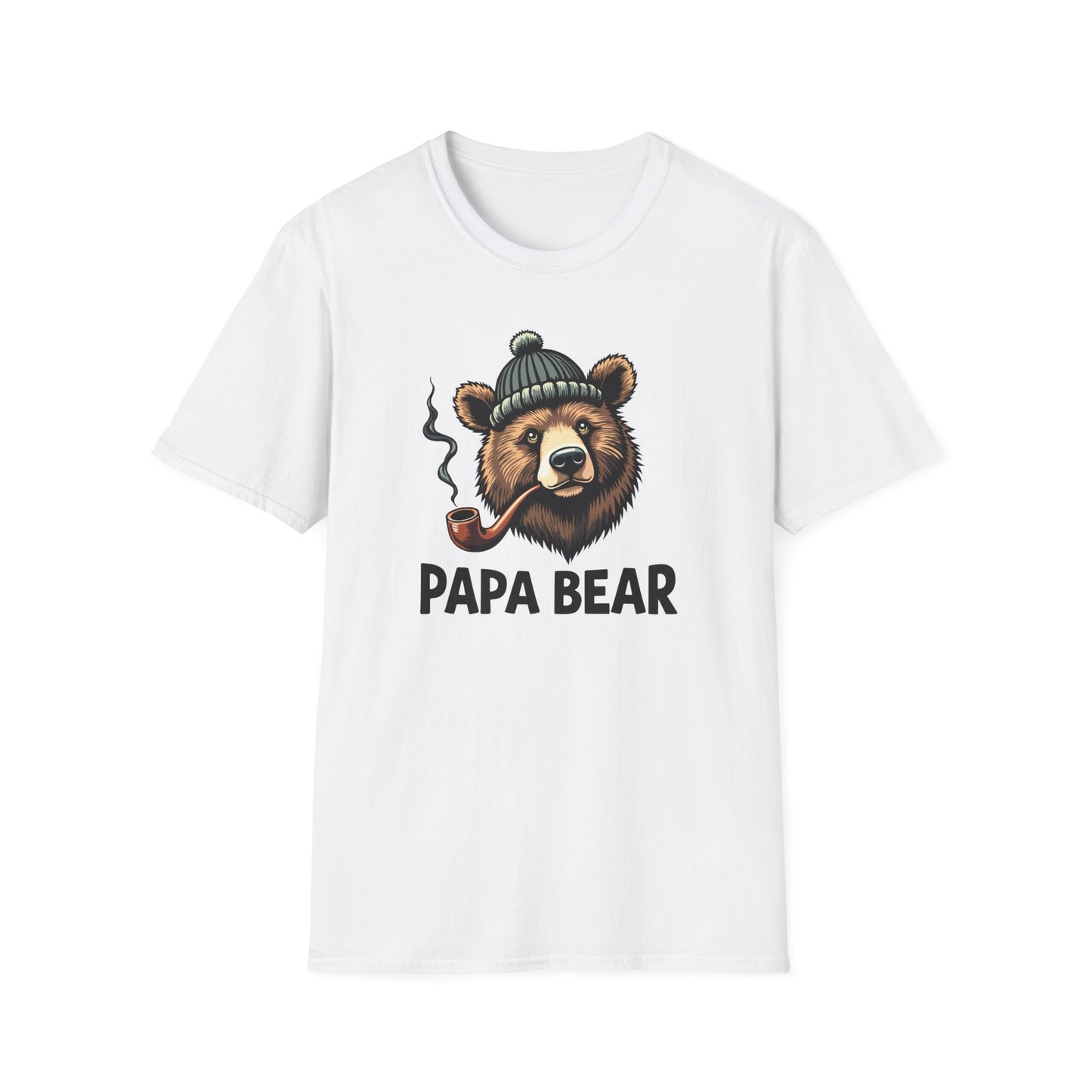 Dad Papa Bear Pipe T-Shirt