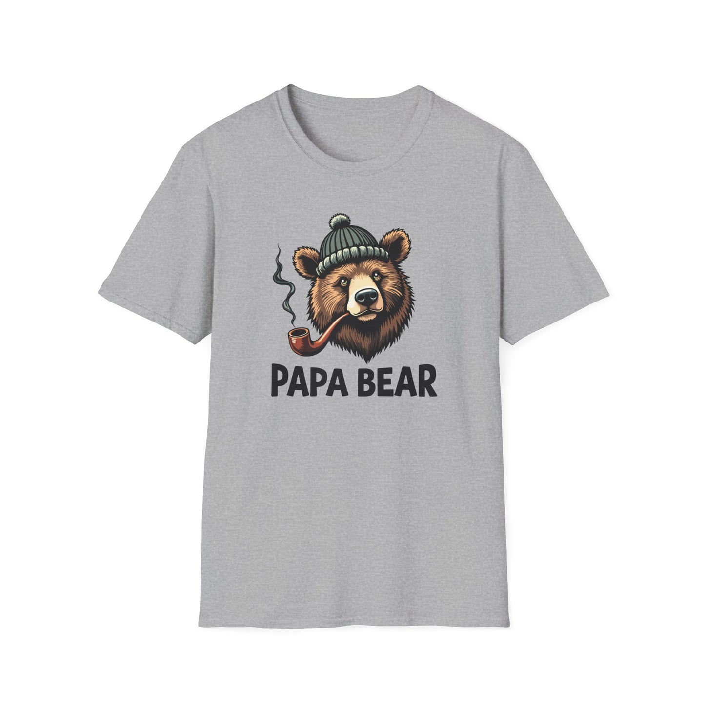 Dad Papa Bear Pipe T-Shirt