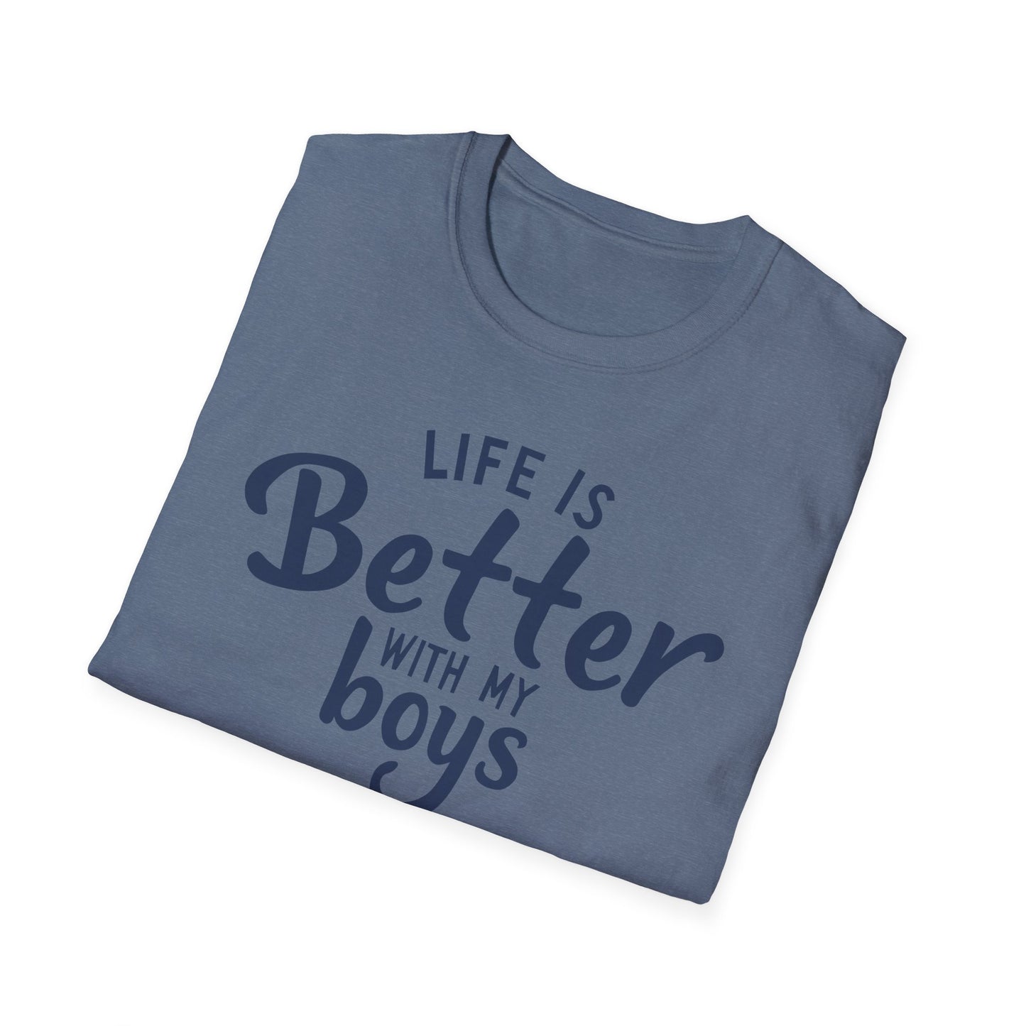 Mom Better With Boys T-Shirt