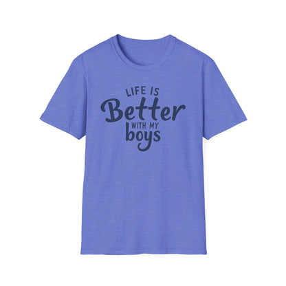 Mom Better With Boys T-Shirt