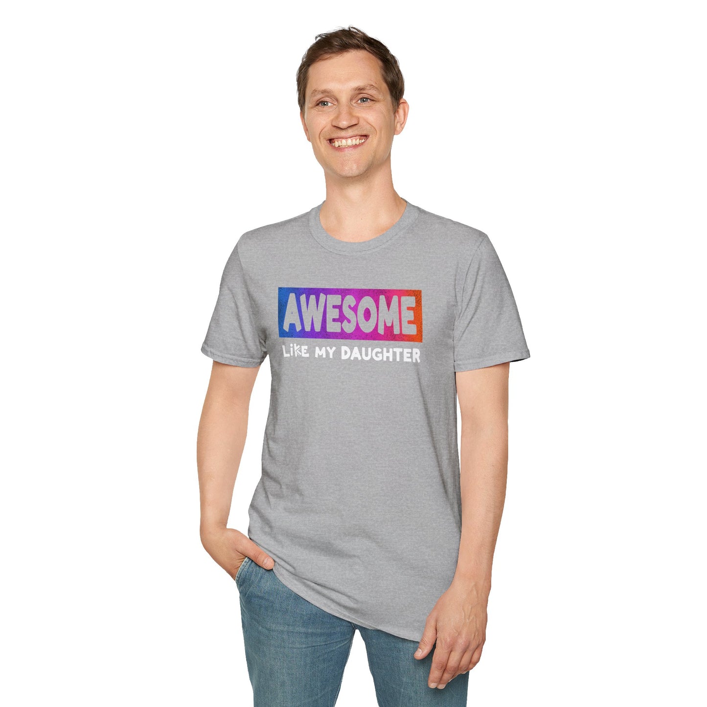 Dad Awesome Like Daughter T-Shirt