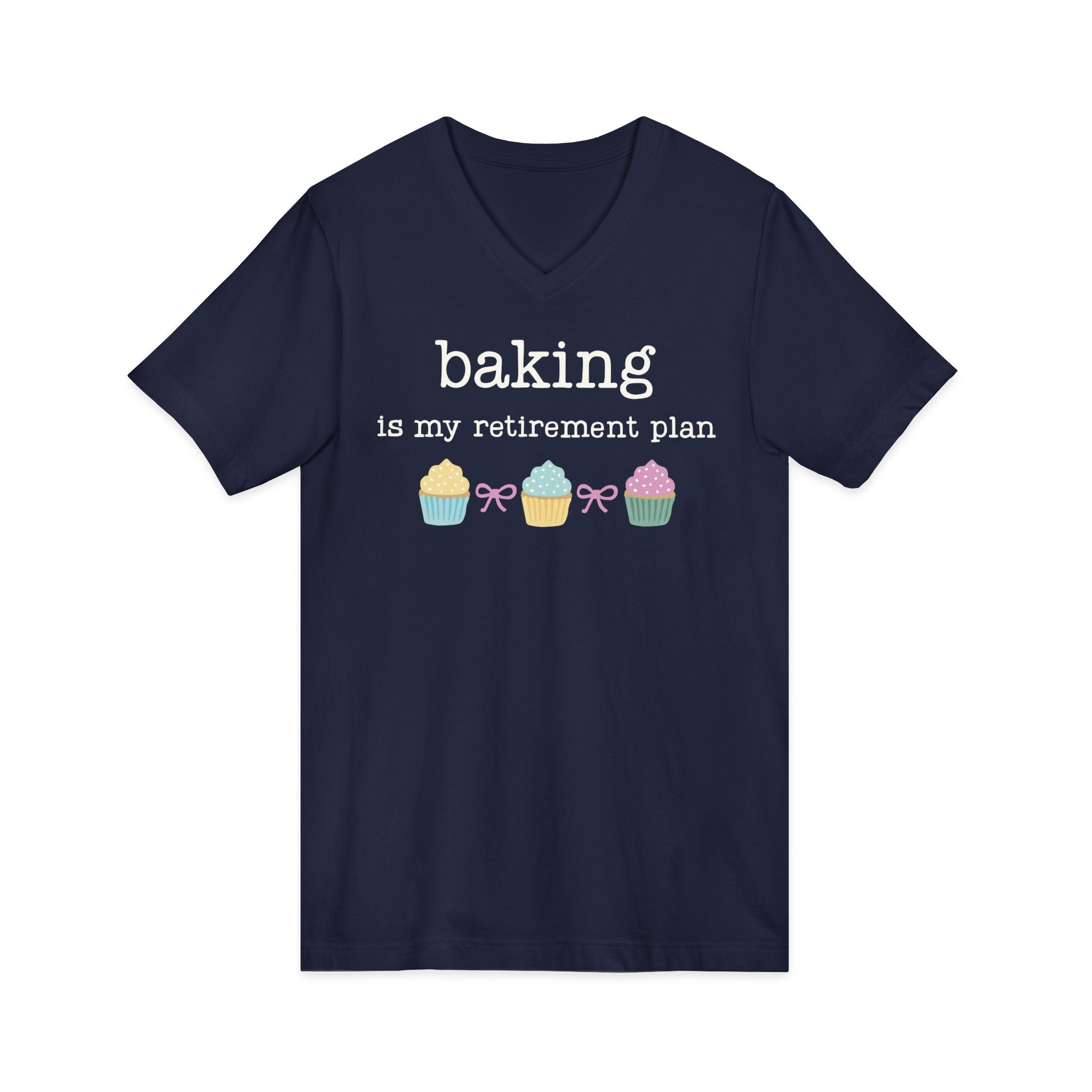 Retirement Plan V-Neck Tee