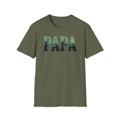 Dad Papa Fish Ver 1 T-Shirt