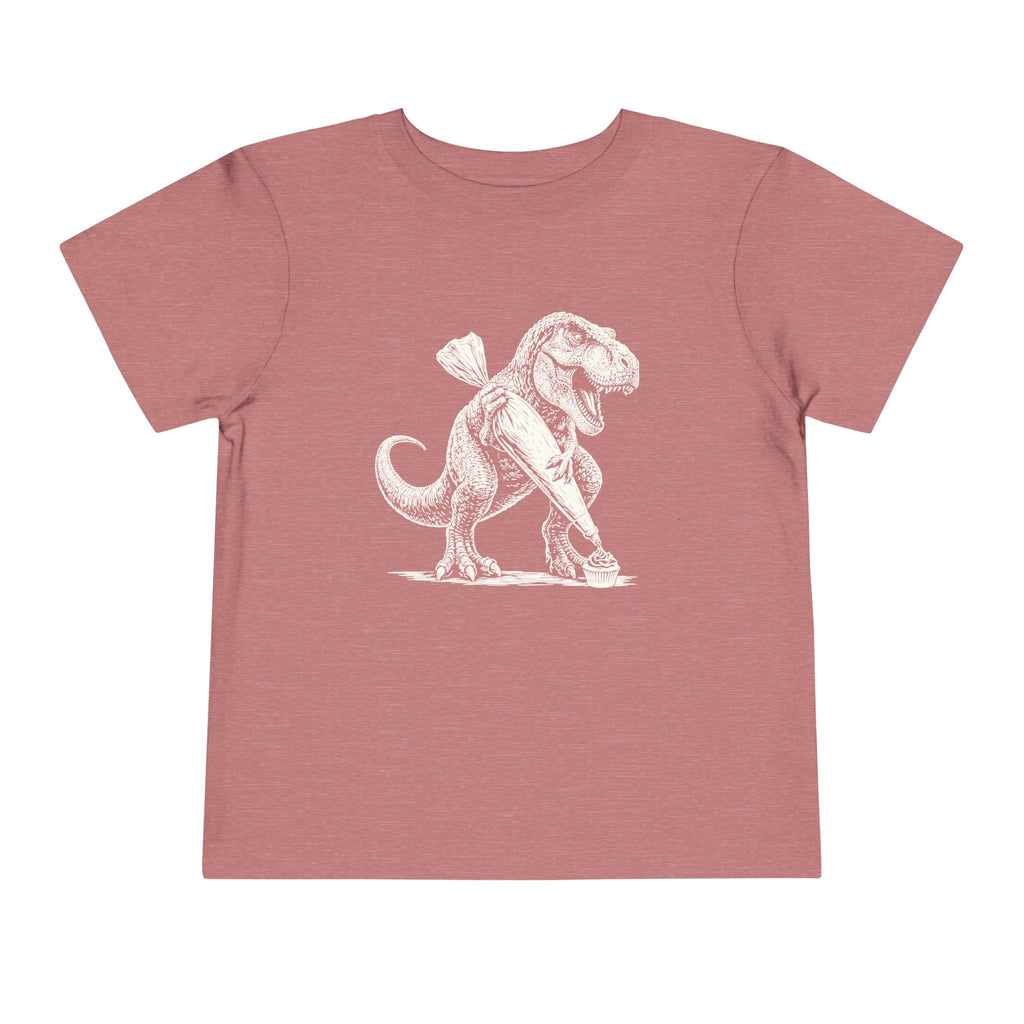 T-Rex Icing Cupcake Toddler Tee