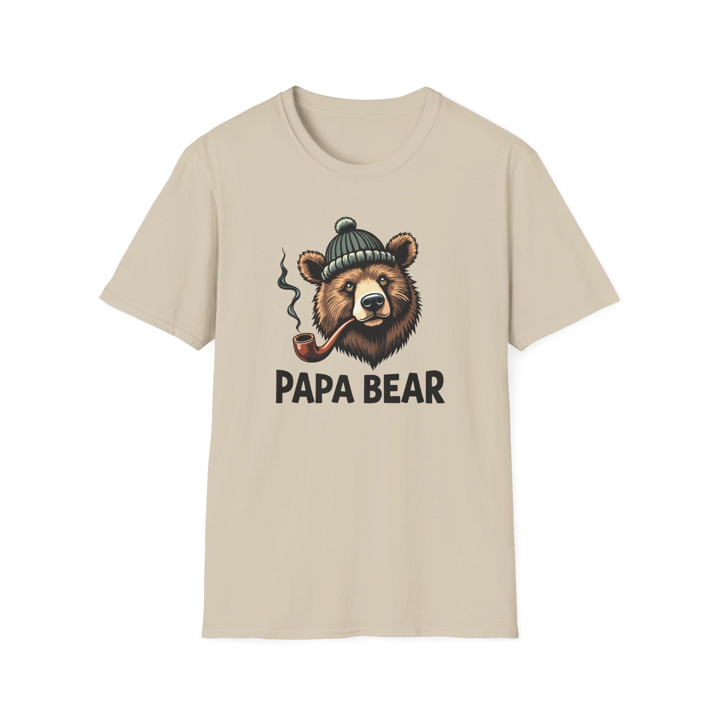 Dad Papa Bear Pipe T-Shirt